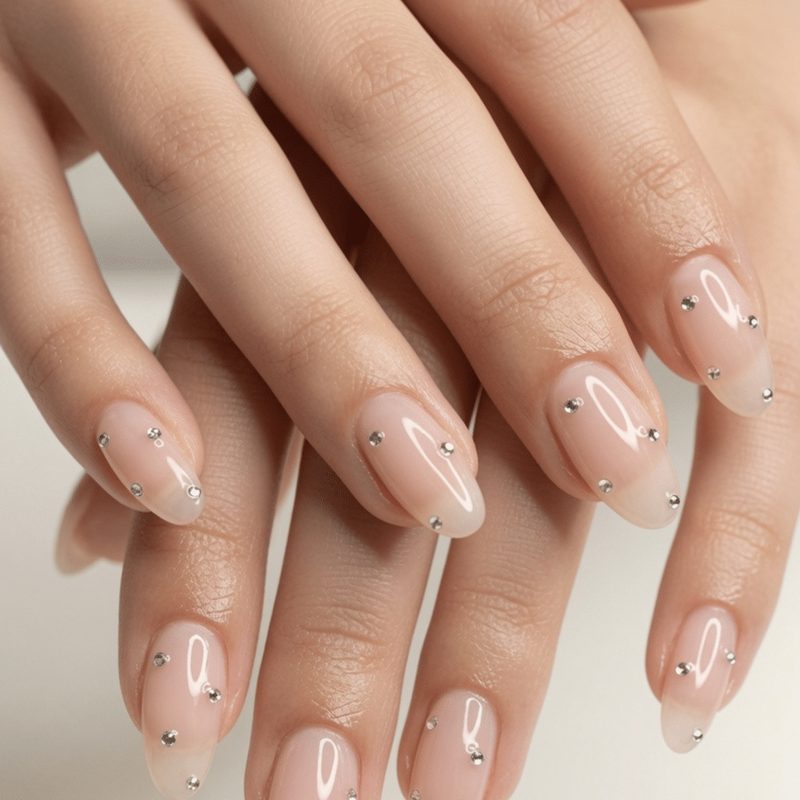 clear base nail designs