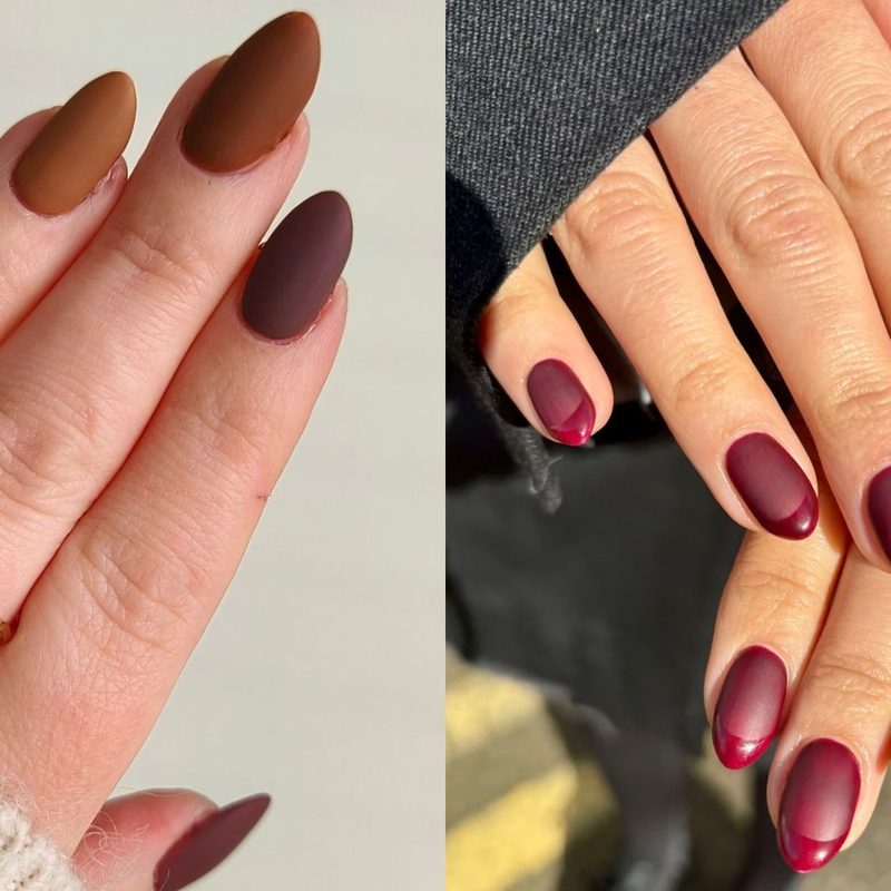 simple matte nail designs