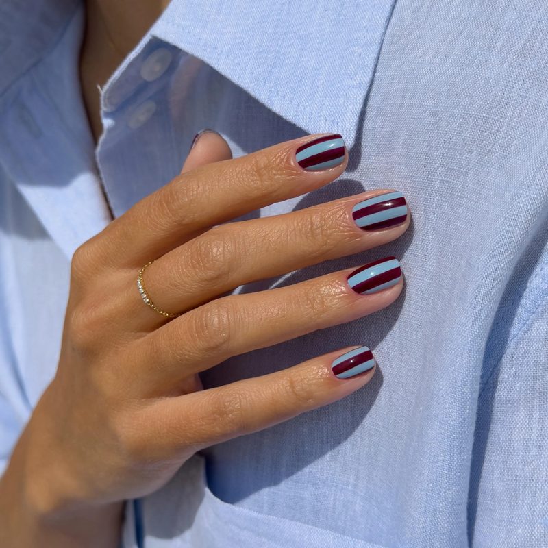cute simple nail designs square
