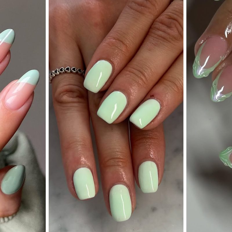 various french tip nail shapes and patterns highlighting chic nail art