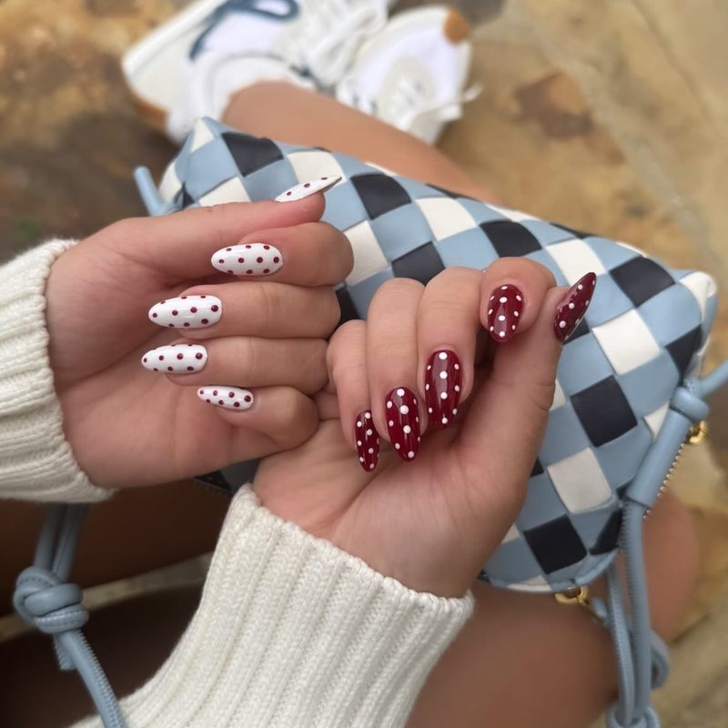 vintage style retro nail designs